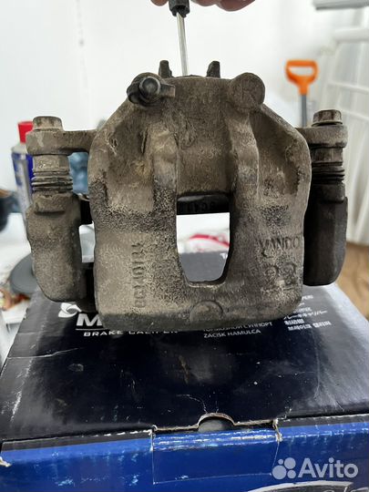 Тормозной суппорт на Hyunday Solaris