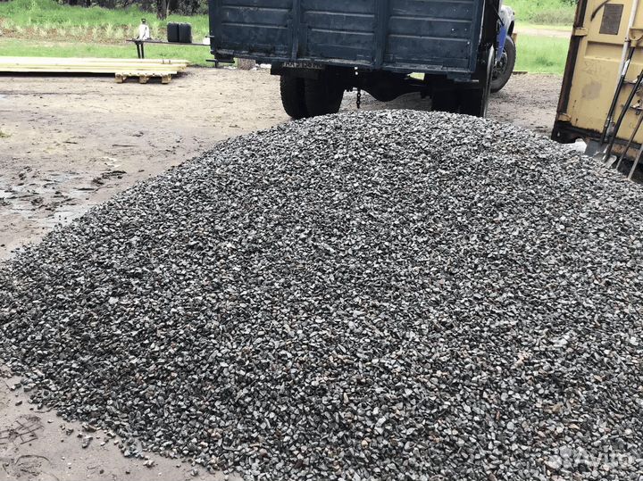 Щебень вторичный с доставкой