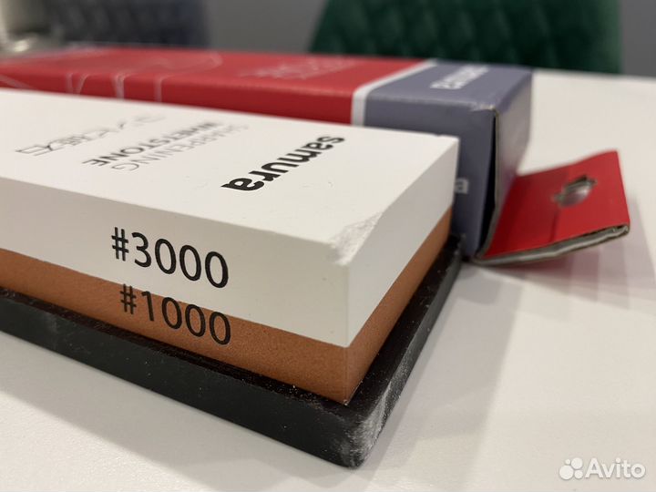 Точильный водный камень samura 1000/3000