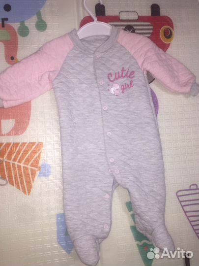 Комбинезоны плюшевые 62-68