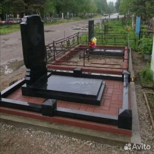 Благоустройство могил, установка памятников