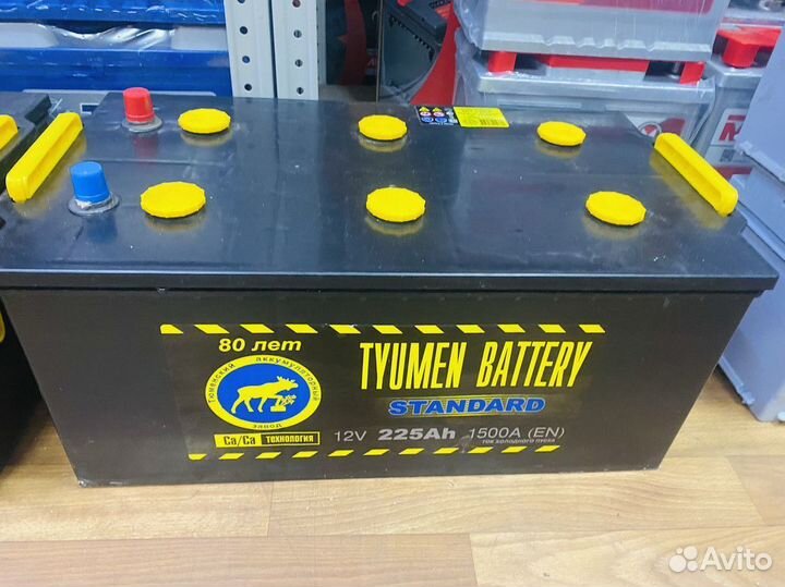 Аккумулятор 225 Тюмень на тягач