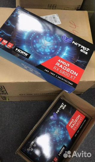 Видеокарты Radeon rx6800xt Sapphire nitro plus