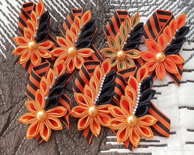 Георгиевская лента броши