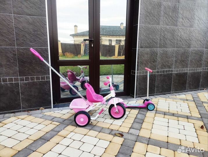 Велосипед Kettler и самокат