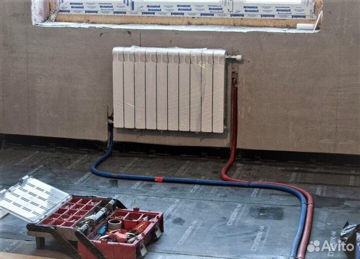 Сантехник Услуги сантехника Монтаж Отопления Rehau