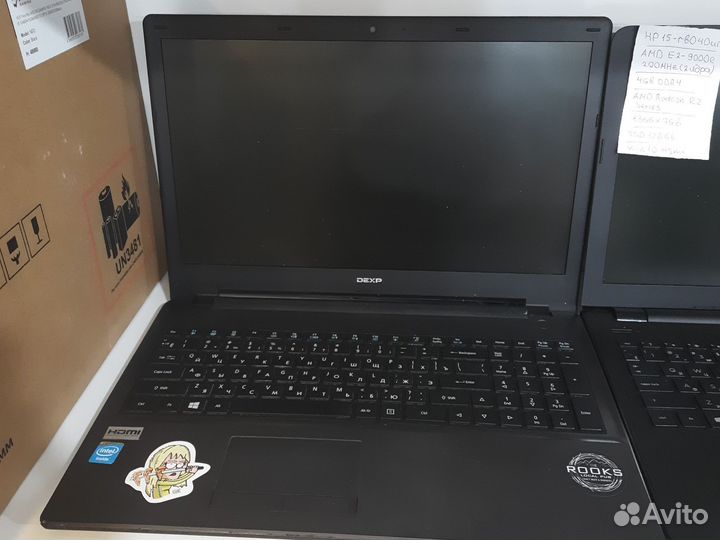 Ноутбук dexp