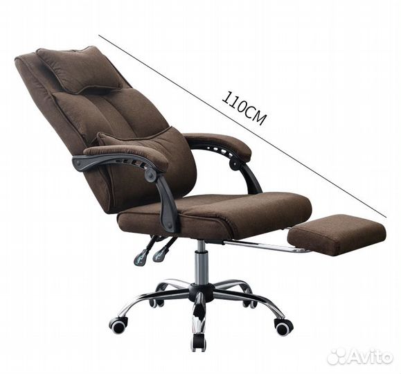 Тканевое компьютерное кресло