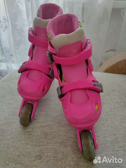 Коньки детские раздвижные 27-30 Nordway click