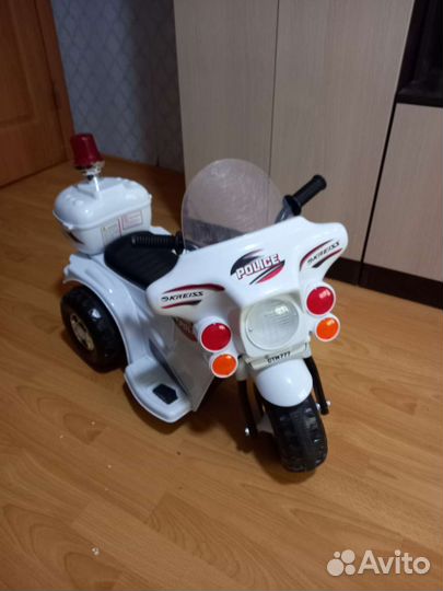 Детский мотоцикл на аккумуляторе бу