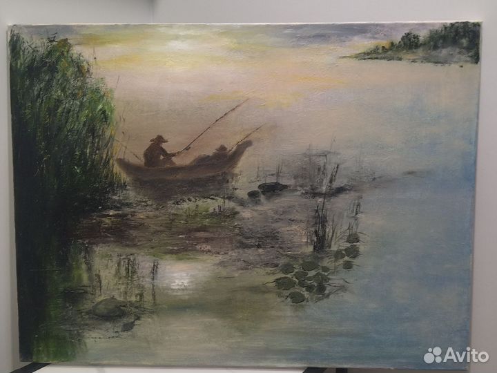 Картина маслом на холсте пейзаж