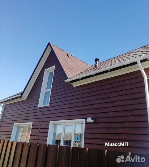 Сайдинг брус. Металло сайдинг