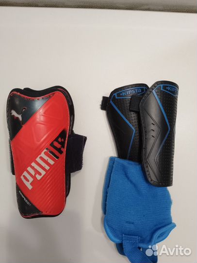 Щитки футбольные детские