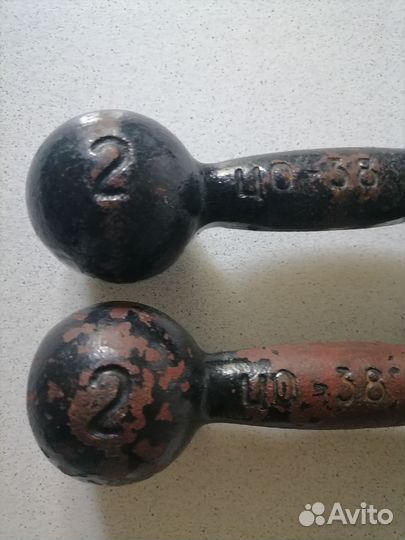 Гантели 2 кг СССР