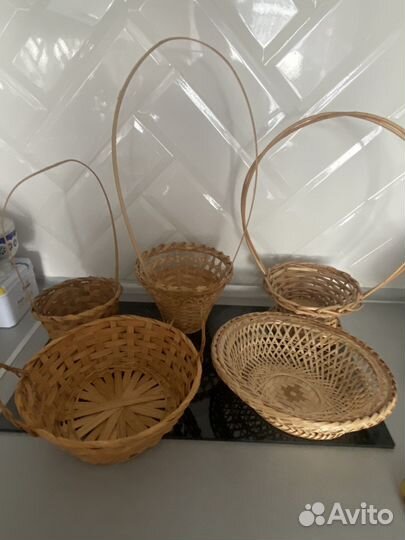Плетеные корзинки