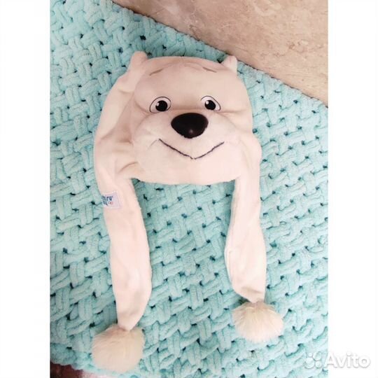 Шапка ушанка детская Сочи 2014 56-58