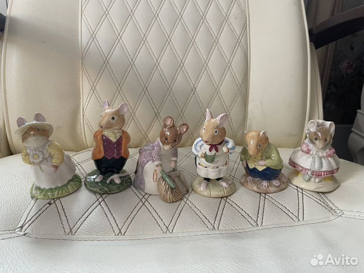 Статуэтка мышек ежевичная поляна