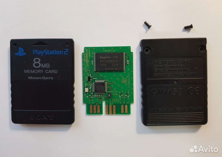 Карта памяти PS2 (оригинал) Чип Hynix
