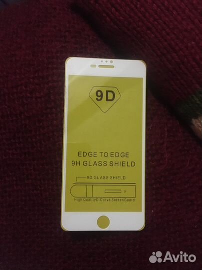 Стекло защитное на Айфон 6