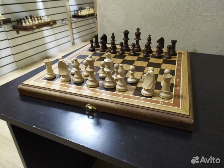 Шахматы Рапид дубовые