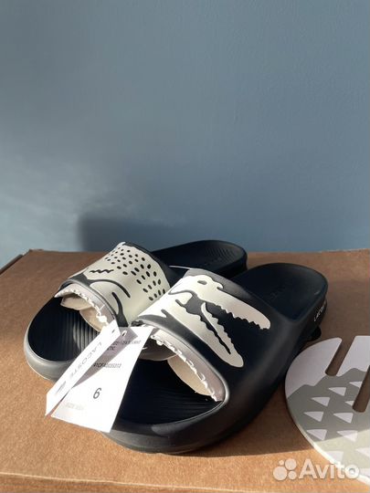 Lacoste оригинал сланцы шлепанцы