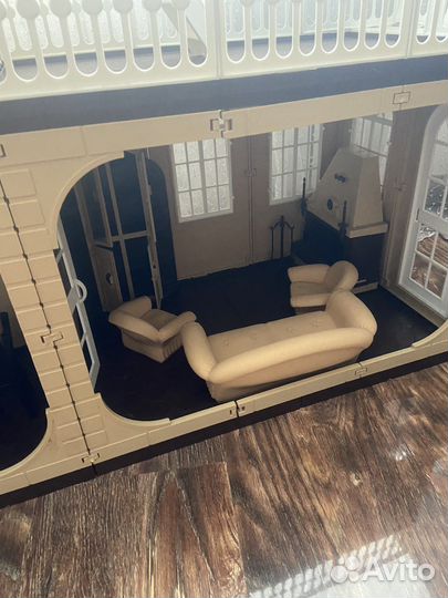 Кукольный домик для барби с мебелью