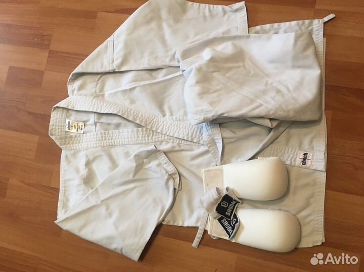 Кимоно и перчатки 140 рост