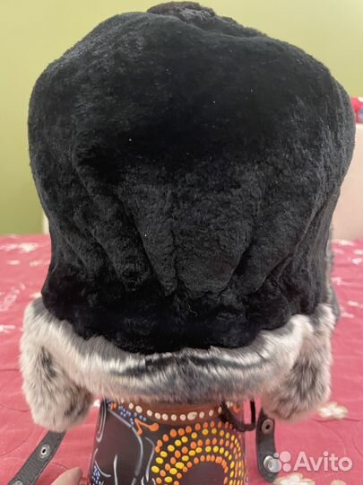 Шапка ушанка женская