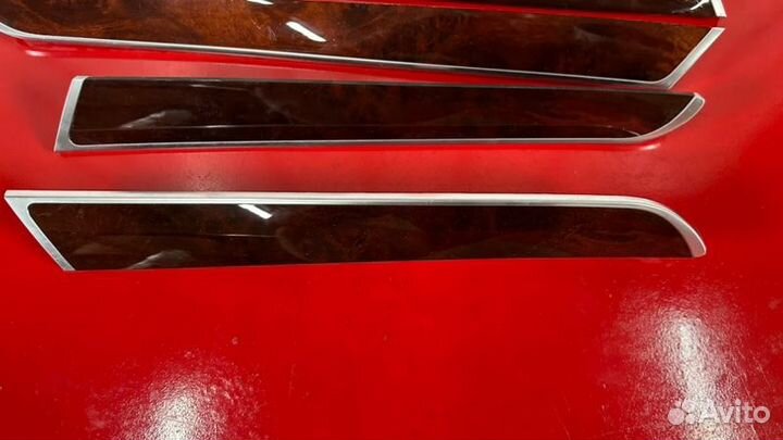 Деревянные накладки в двери Audi A6 C6 BDW 2.4