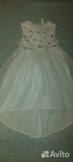 Новогоднее платье для девочки 116