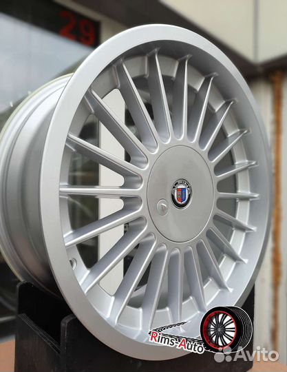Диски альпина r18 4x100 /4x114 silver