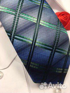 Новый узкий галстук в подарочной коробке