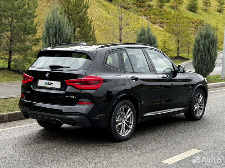 BMW X3 2.0 AT, 2020, 59 000 км