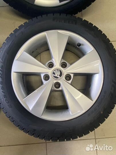 Колеса в сборе на skoda r16
