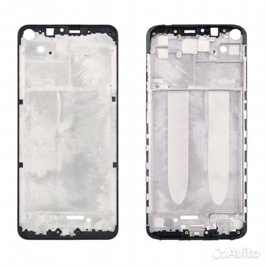 Рамка дисплея для Xiaomi Redmi Note 9 (черный)