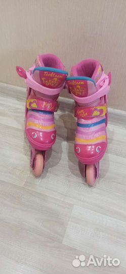 Роликовые коньки детские раздвижные