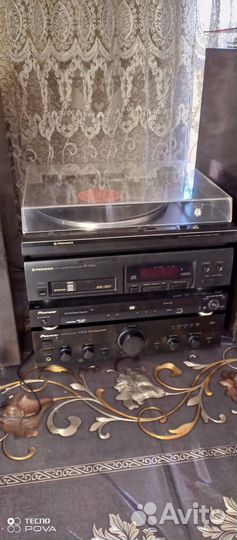 Проигрыватель винила pioneer pl555z