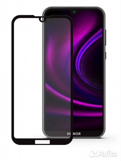 Защитное стекло 5D для Honor 8s