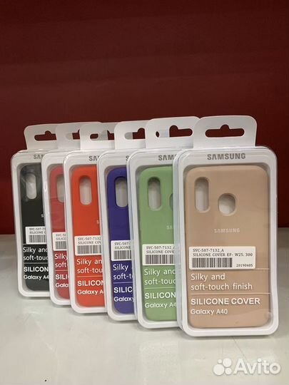 Чехол Samsung А серии 2019г в ассортименте