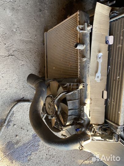 Радиатор с интеркулером Mazda Premacy дизель мех