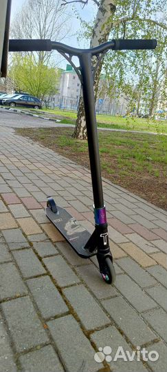 Трюковой самокат tech team