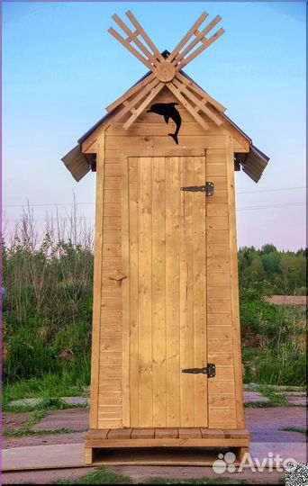 Уличный туалет с установкой PRO880