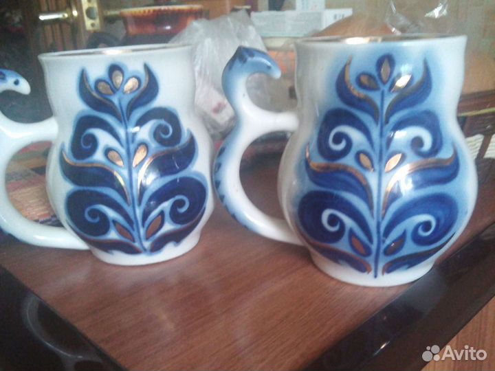 Кобальтовая посуда