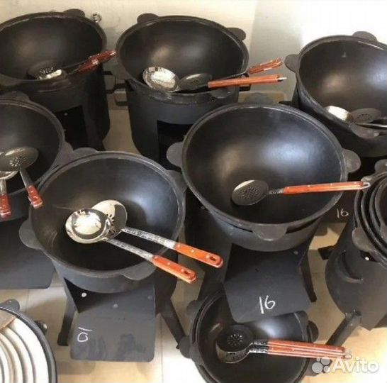 Казан чугунный