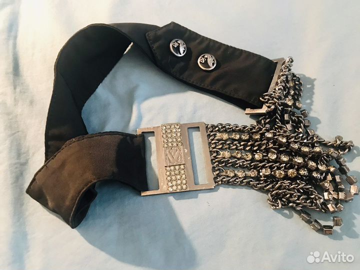 Пояс ремень Sassofono с кристаллами Swarovski