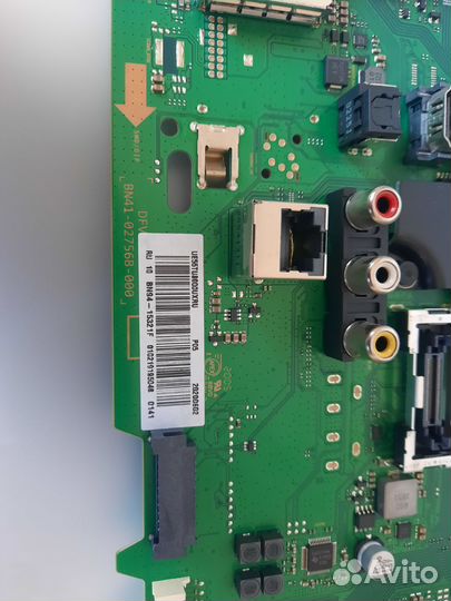 Main плата samsung UE55TU8000 блок питания