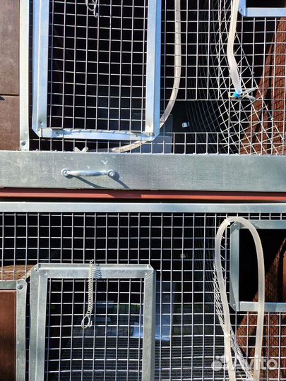 Клетка для кролика с маточником двухярусная