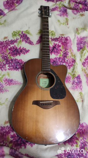 Акустическая гитара yamaha FSX 800C
