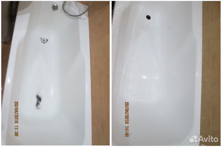 Добросовестная реставрация ванн