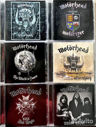 Музыкальные cd диски Motorhead